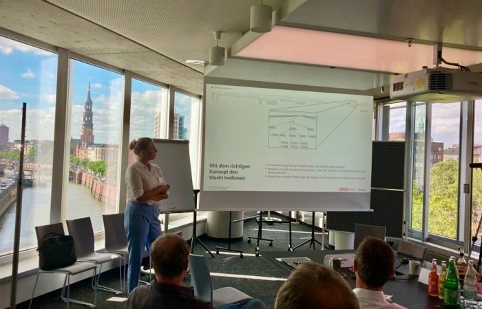 SMB: datenbasiertes Forecasting bei Losgröße 1 mit modularer Baukastensystematik und Cquenz zur Optimierung von Konstruktion, Gleichteileverwendung und Stückzahlprognosen