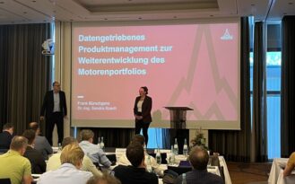 Vortrag bei DEUTZ zur datenbasierten Entwicklung des Produktportfolios