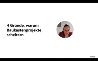 4 Gründe warum Baukastenprojekte scheitern